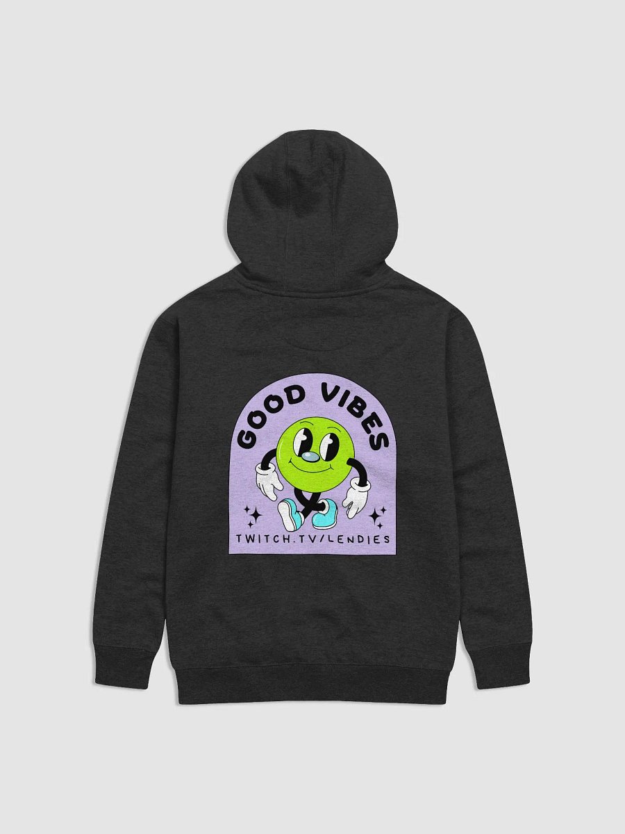 GOOD ViBES From Just the Back HOODiE (Purple) product image (1)