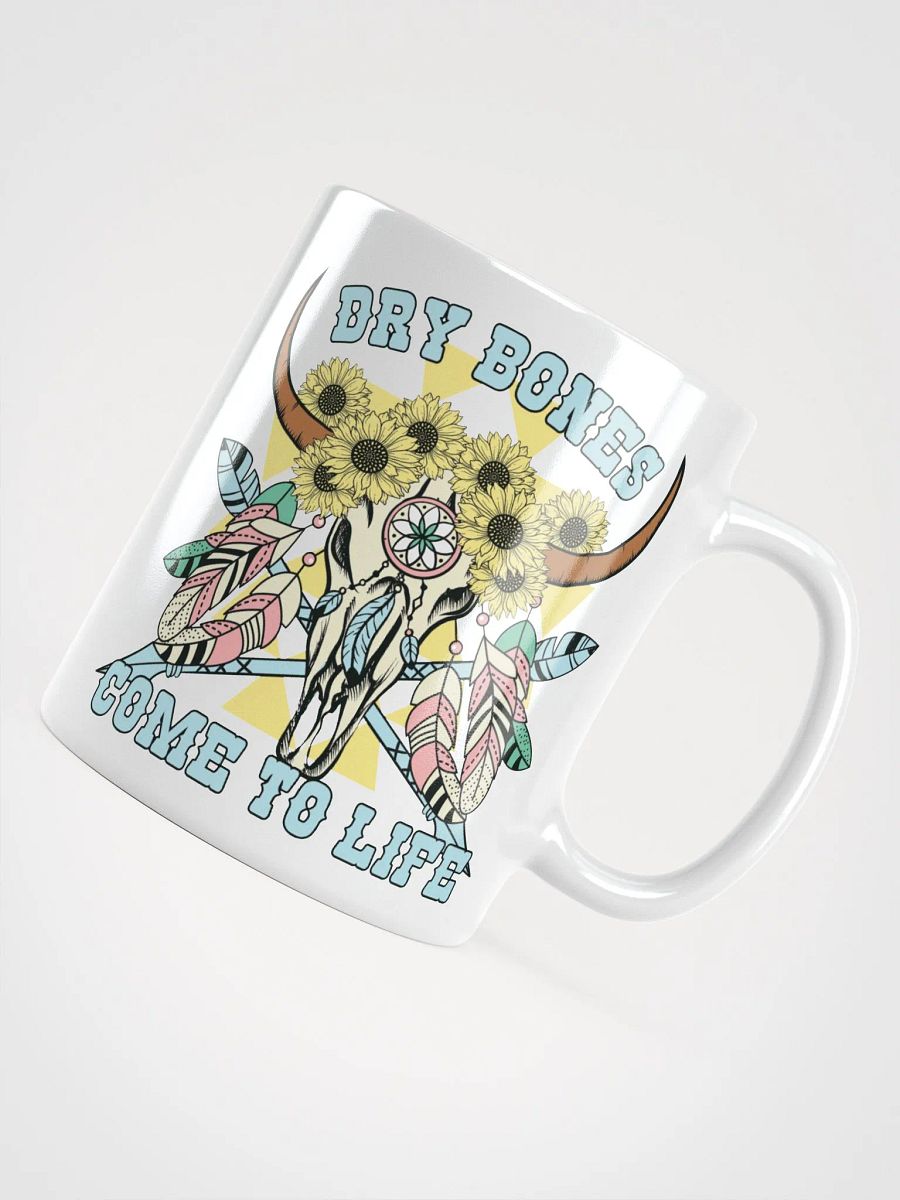 Bohemian Dry Bones Come To Life Skull Mug product image (4)