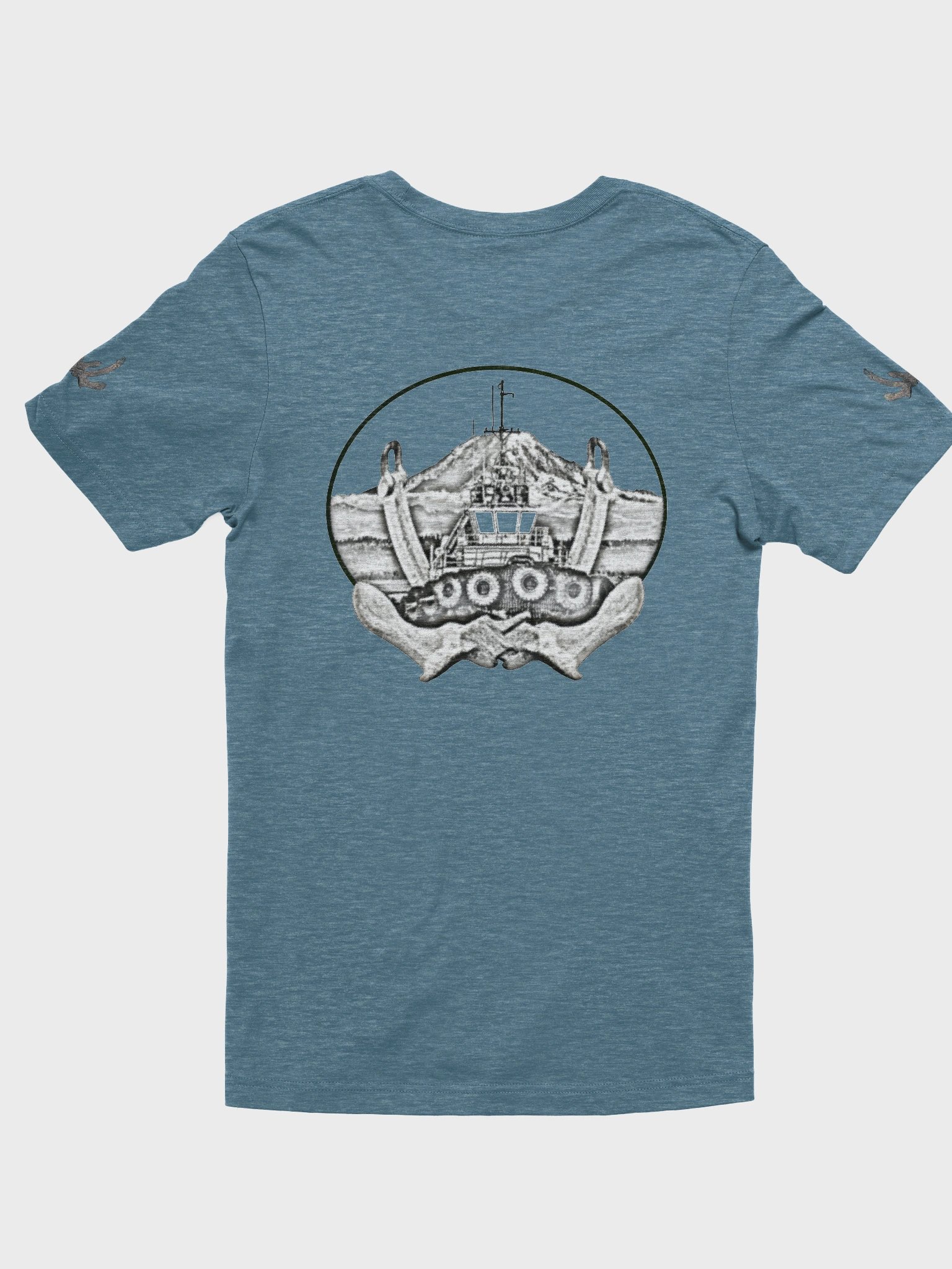 2 anchor - Mt. Rainier & Tug Marsh – Vigilant Marine Workwear | Twin Anchor Apparel Sternwatch Tee Lineall Foss product image (3)