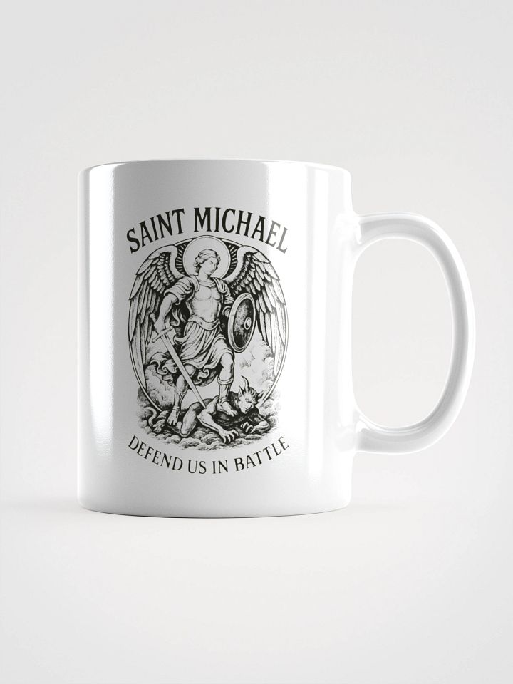 St Michael Defend Us In Battle Mug product image (3)
