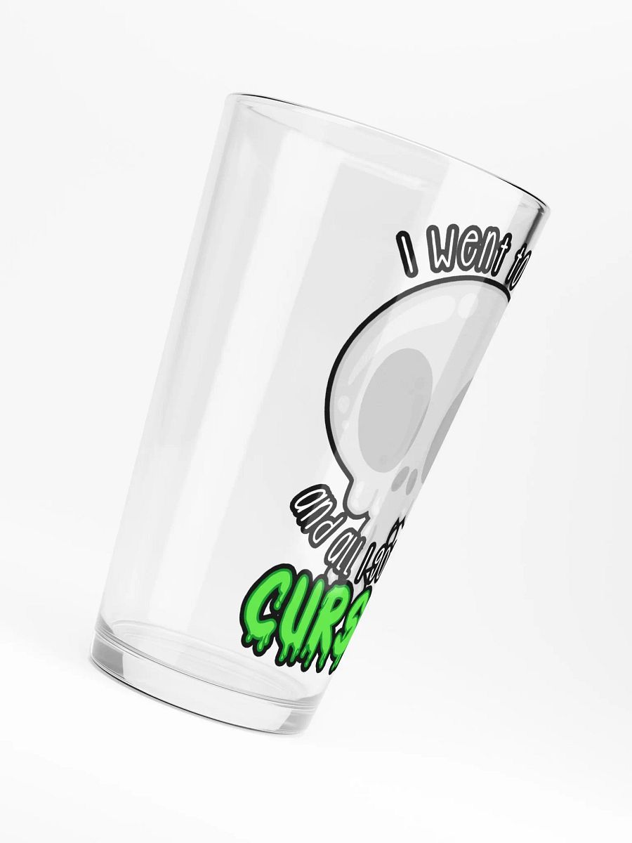 All I Got Was Cursed - Priest - Pint Glass product image (6)