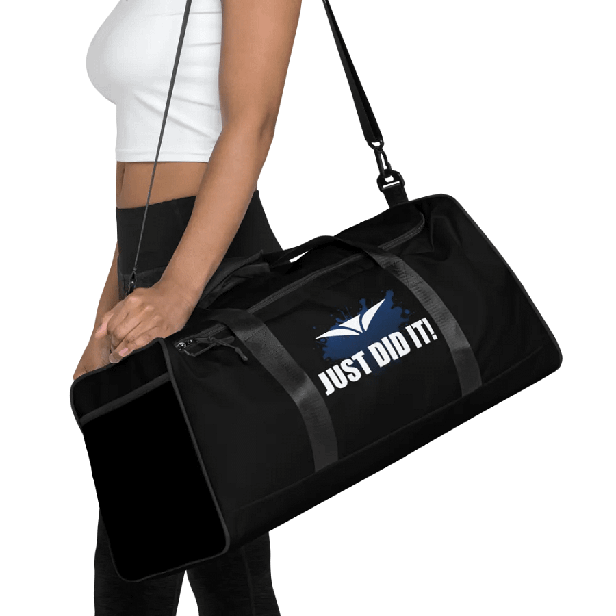 Just Did It! Blue Splatter Duffle Bag product image (4)