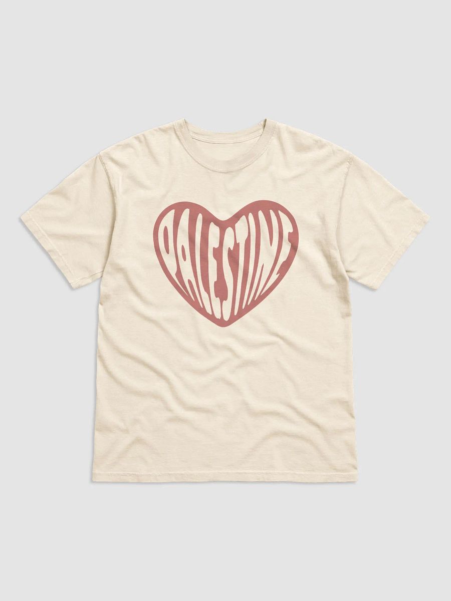Palestine Heart Graphic Tee product image (3)