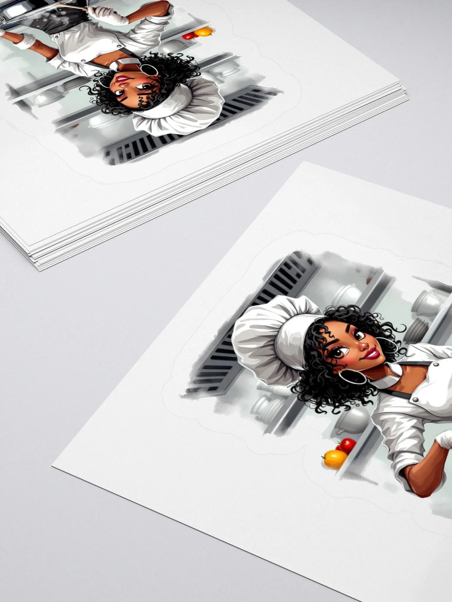 Chef's Kitchen Kiss Cut Stickers product image (14)