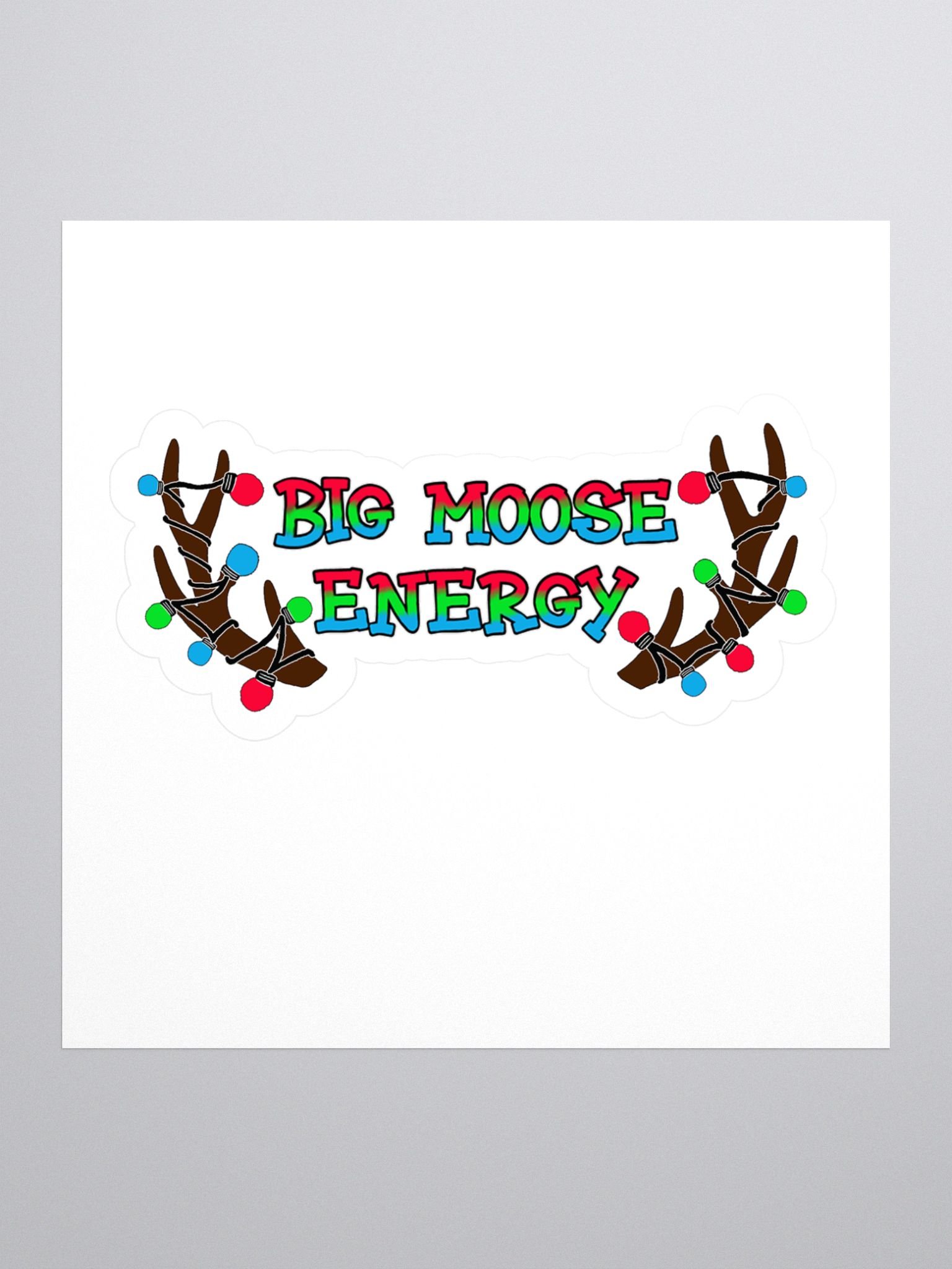 Big Moose sticker product image (1)