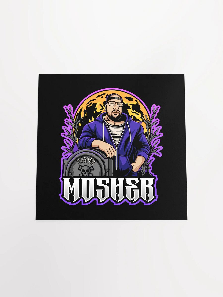 MOSHER GRAVE LOGO POSTER product image (4)