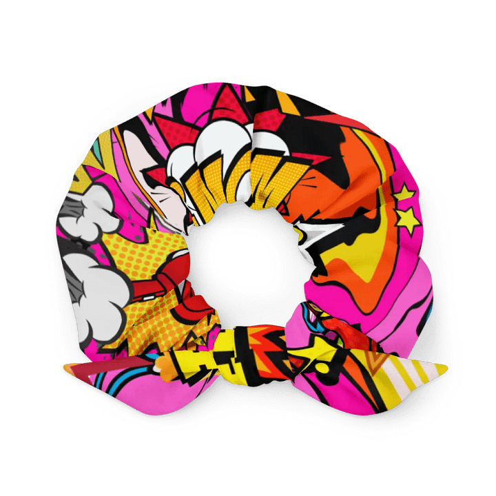 Colourful Pop Art Scrunchie product image (1)