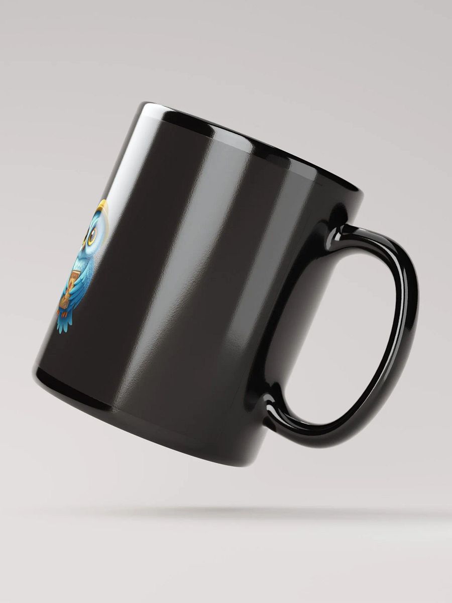 Whimsical Owl in Straw Hat Mug product image (4)