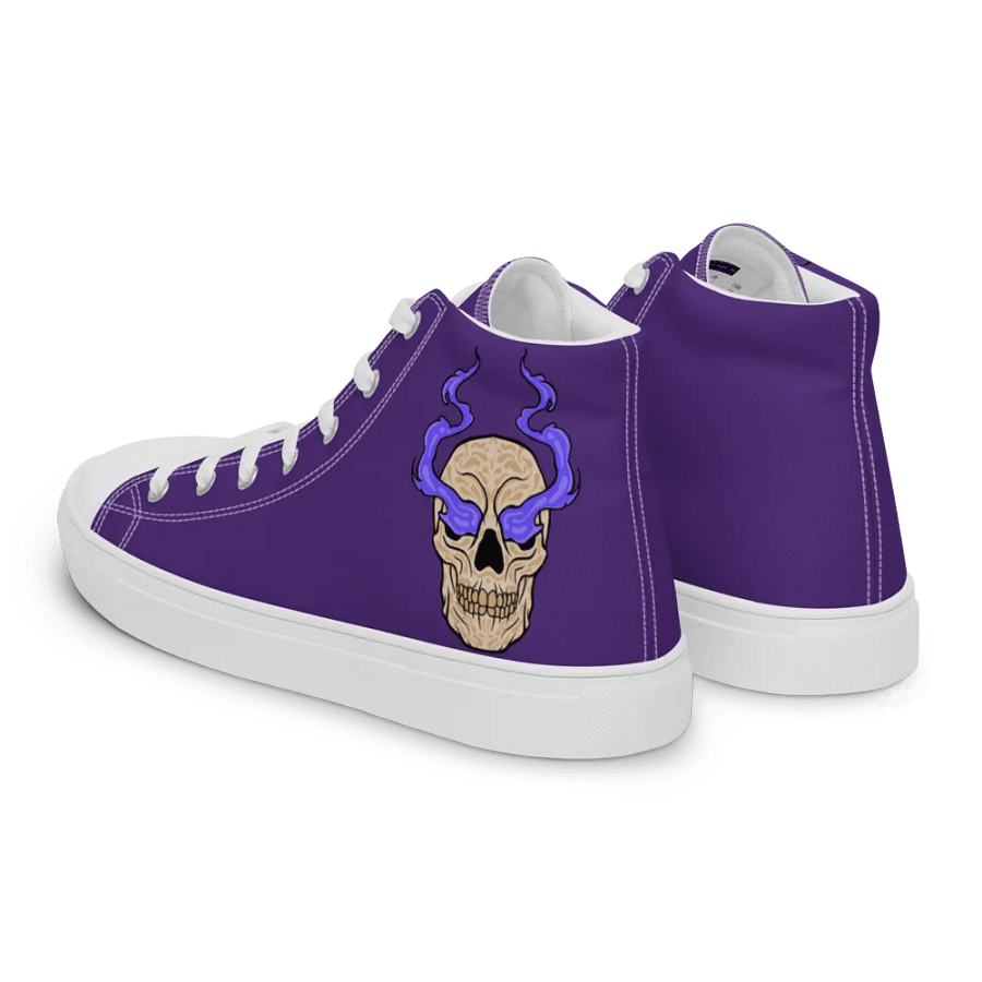 Women's Ethereal Flame Skull High Tops product image (6)
