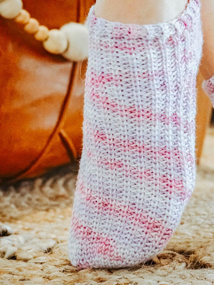 How To Crochet A Simple Sock product image (6)