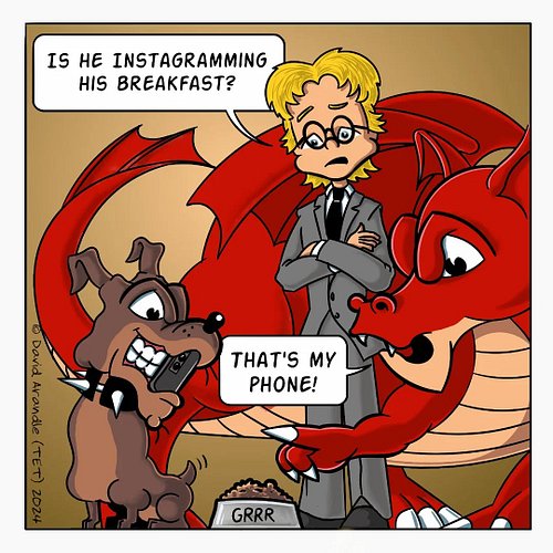 Grrr Dog is very excited to start his own Instagram so he can share his favourite things. #characterart #cartoonart #humanart...