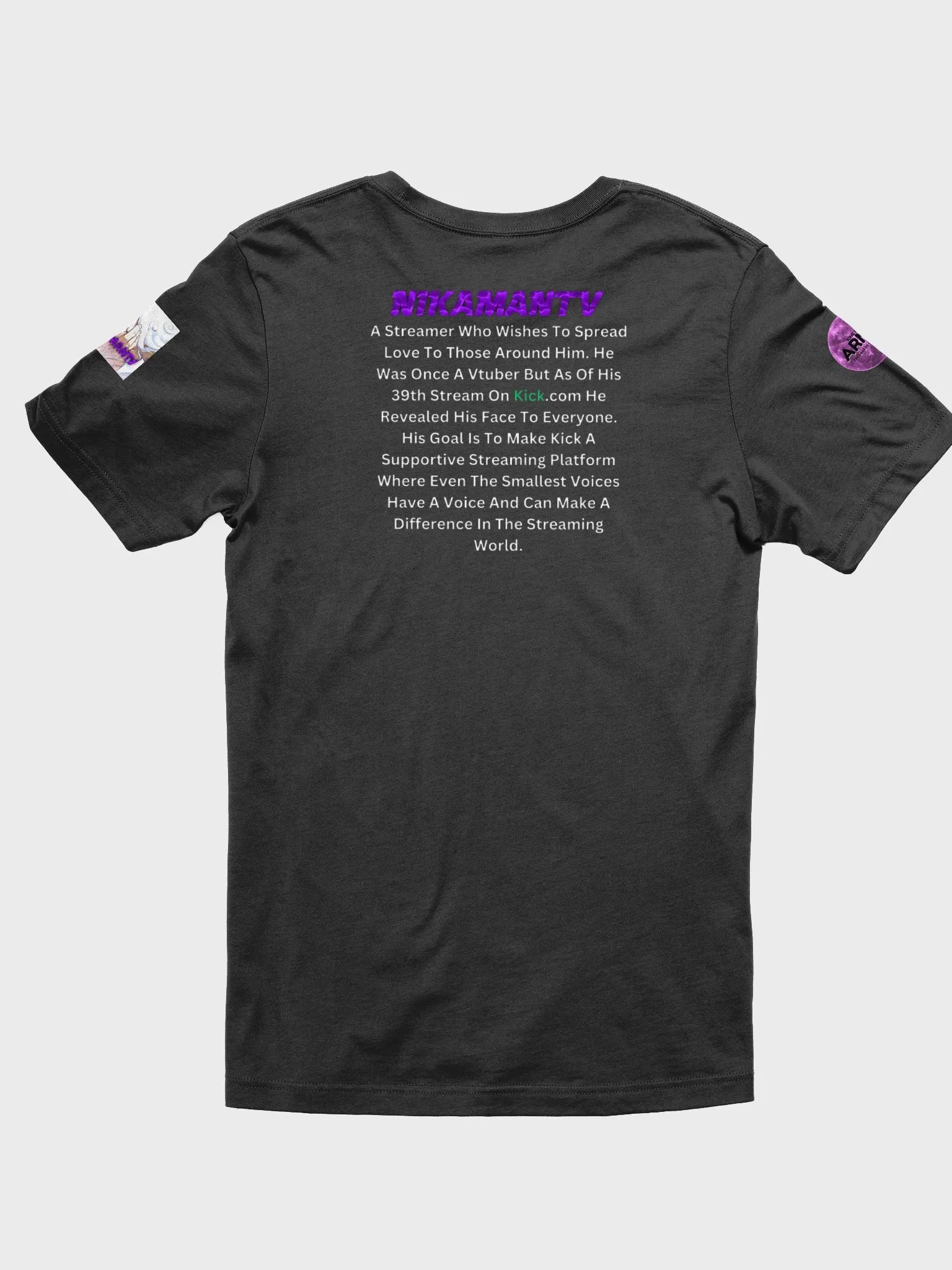 NikamanTV Mustard Network T-Shirt product image (2)