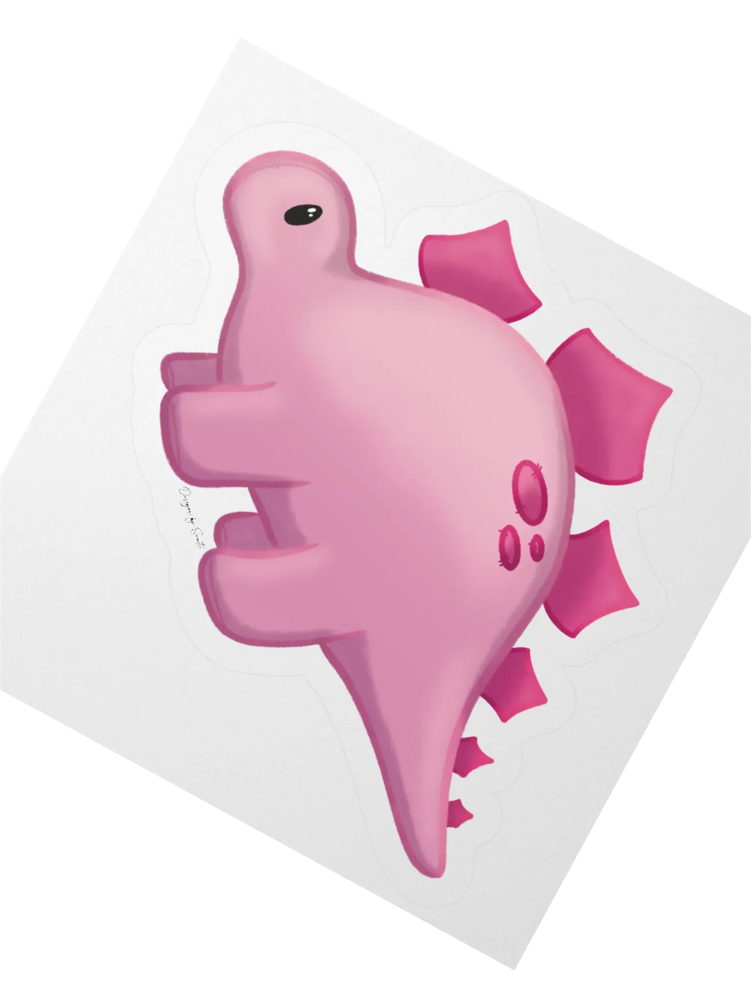 Stegosaurus Plushie Sticker product image (2)