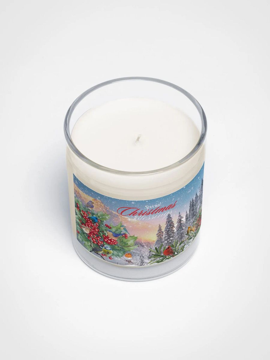 Snowy Christmas Blessings Soy Candle for family friends moms colleagues product image (3)
