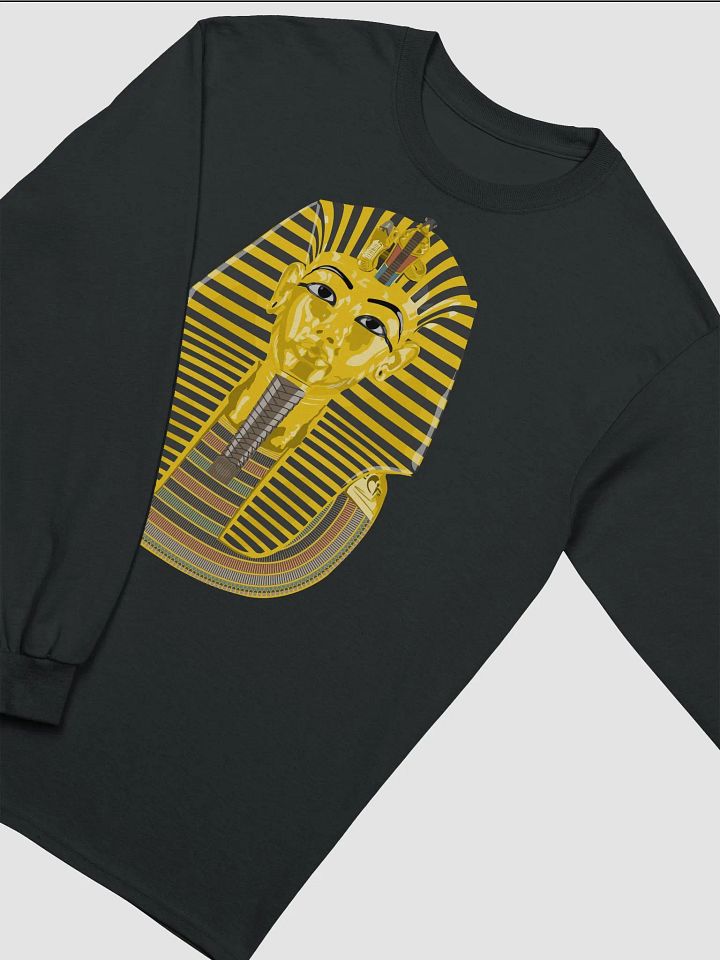 Tutankhamun Mask Printed Classic Long Sleeve T-Shirt product image (2)