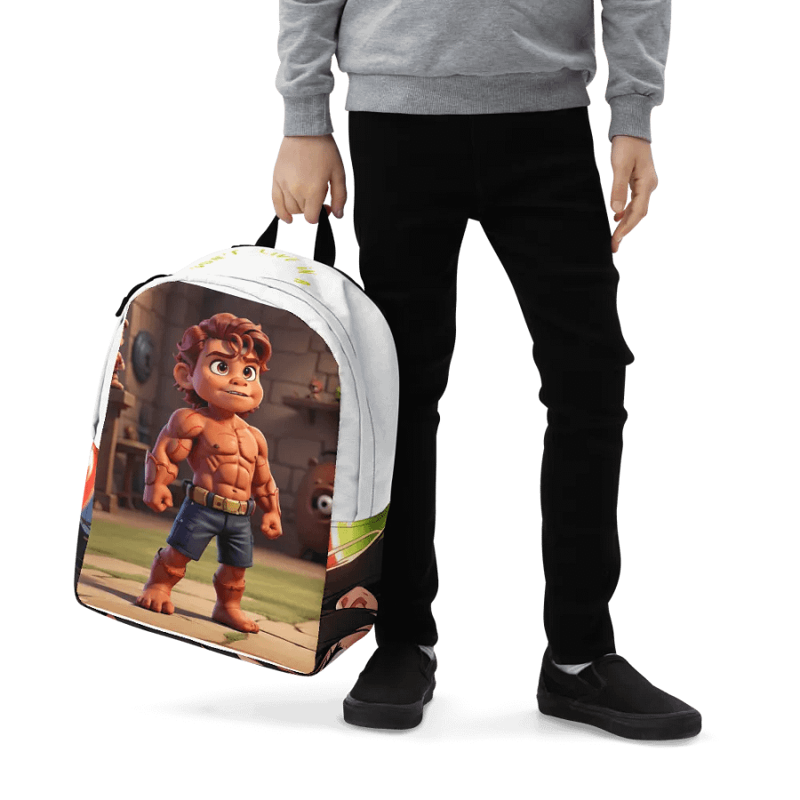 Graphic Cartoon Eloquent 3D Bagpack product image (7)