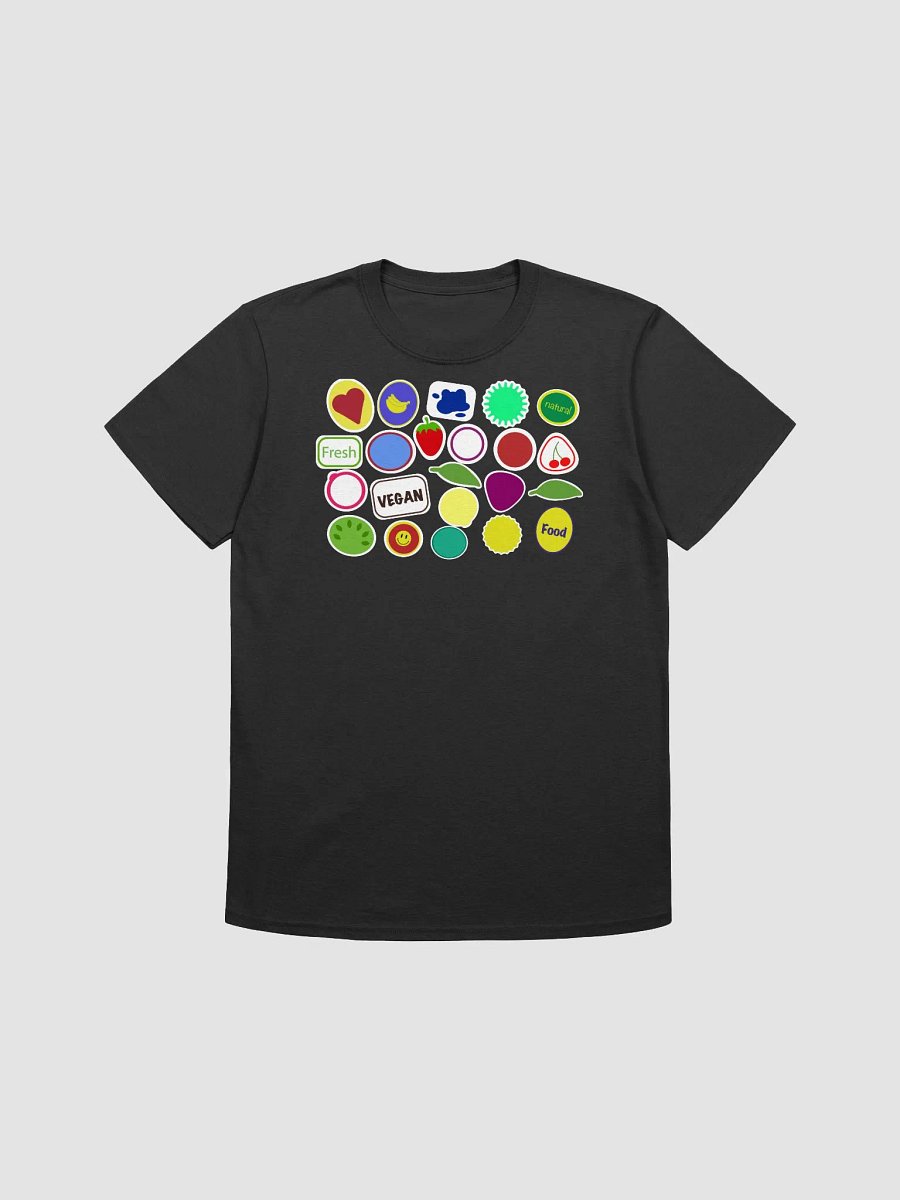 Fresh & Natural Fruit Sticker T-Shirt product image (2)