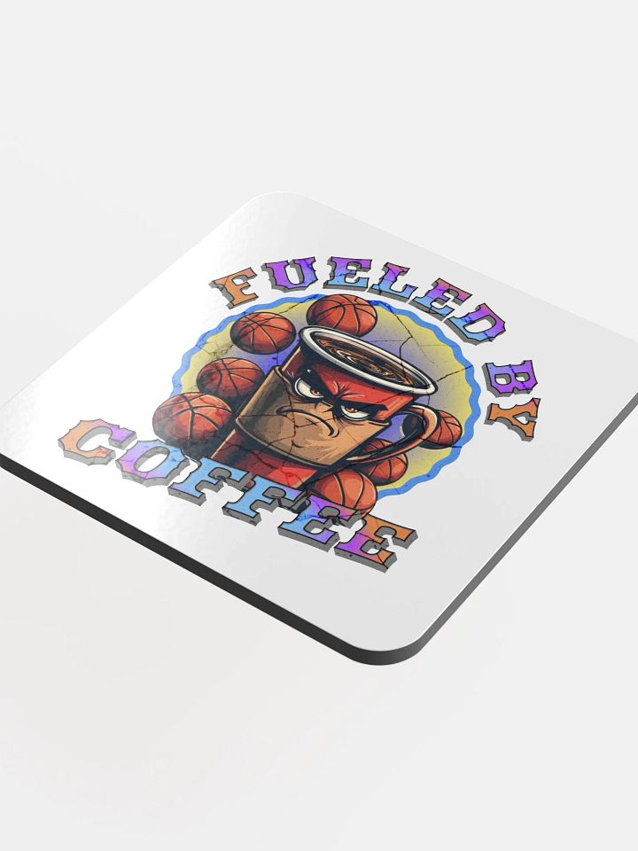 Fueled By Coffee Basketball Coaster Set product image (1)