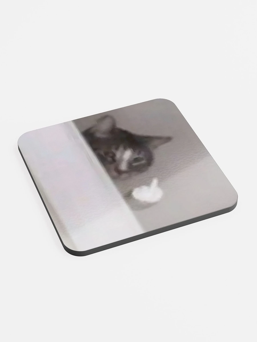 Glossed Cork Coaster: Meme Cats product image (2)