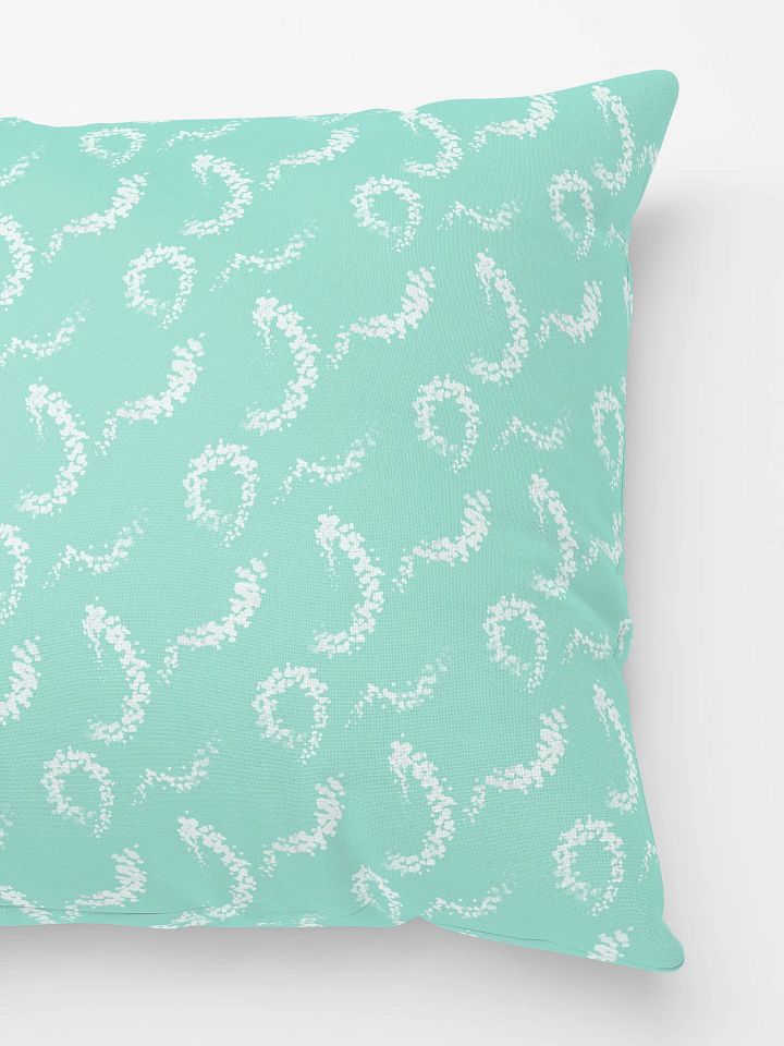 Spring Spritz Throw Pillow - Minty Green product image (2)