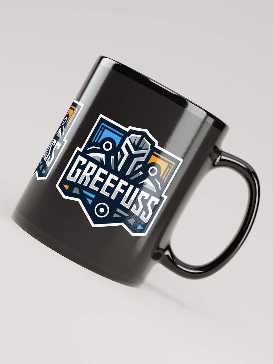 Industrial GREEFUSS KNIGHT Black Glossy Mug product image (4)