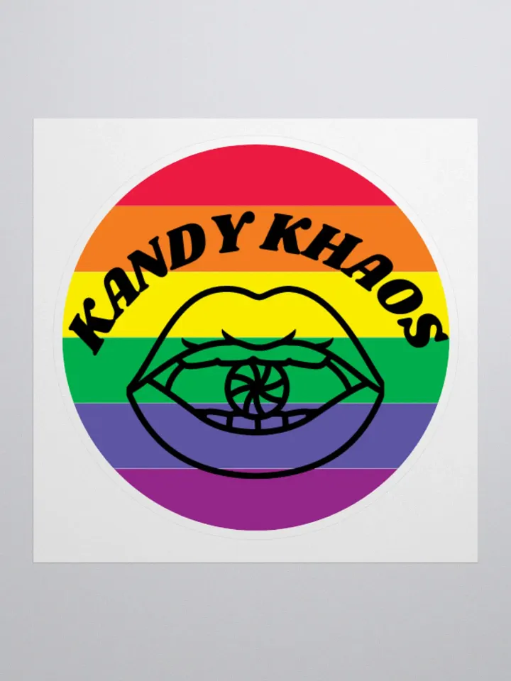 Kandy Khaos Pride Sticker product image (1)
