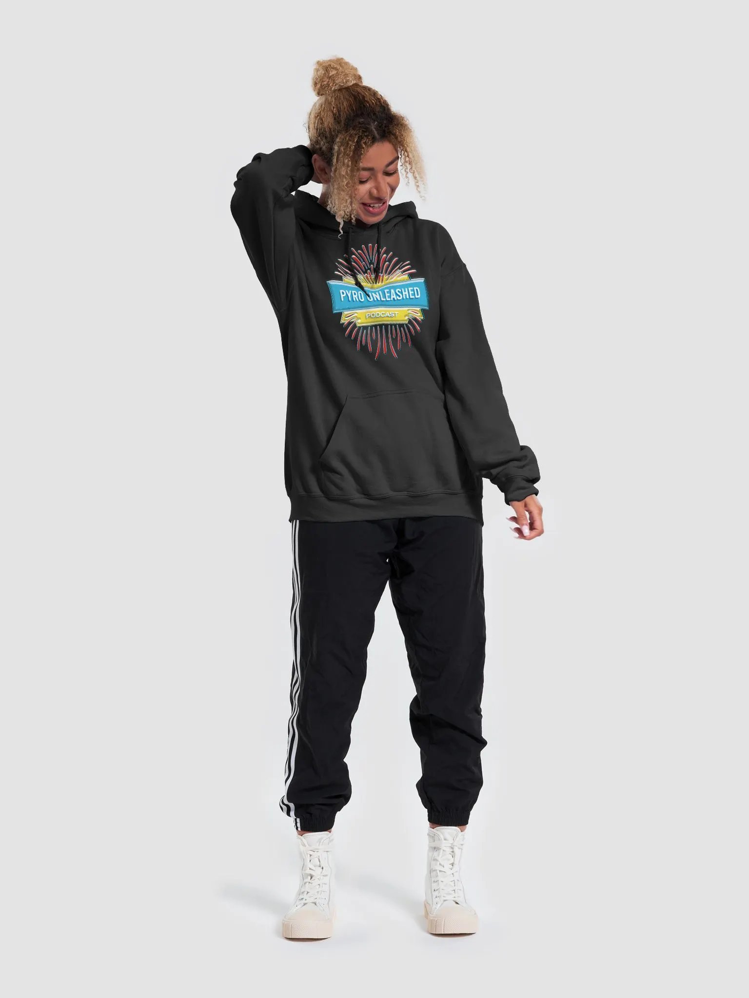 Pyro Unleashed Hoodie Front Logo product image (3)