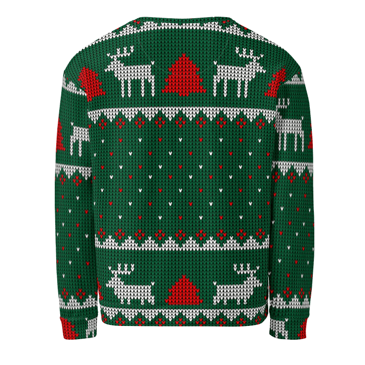 Festive Reindeer All-Over Print Sweatshirt product image (2)