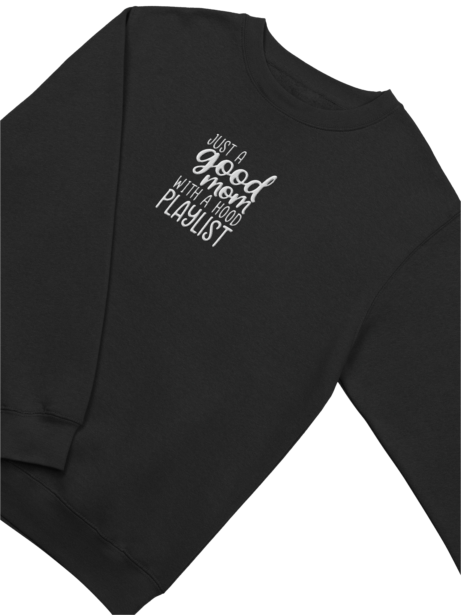 Good Mom Hood Playlist Crewneck Sweatshirt product image (6)