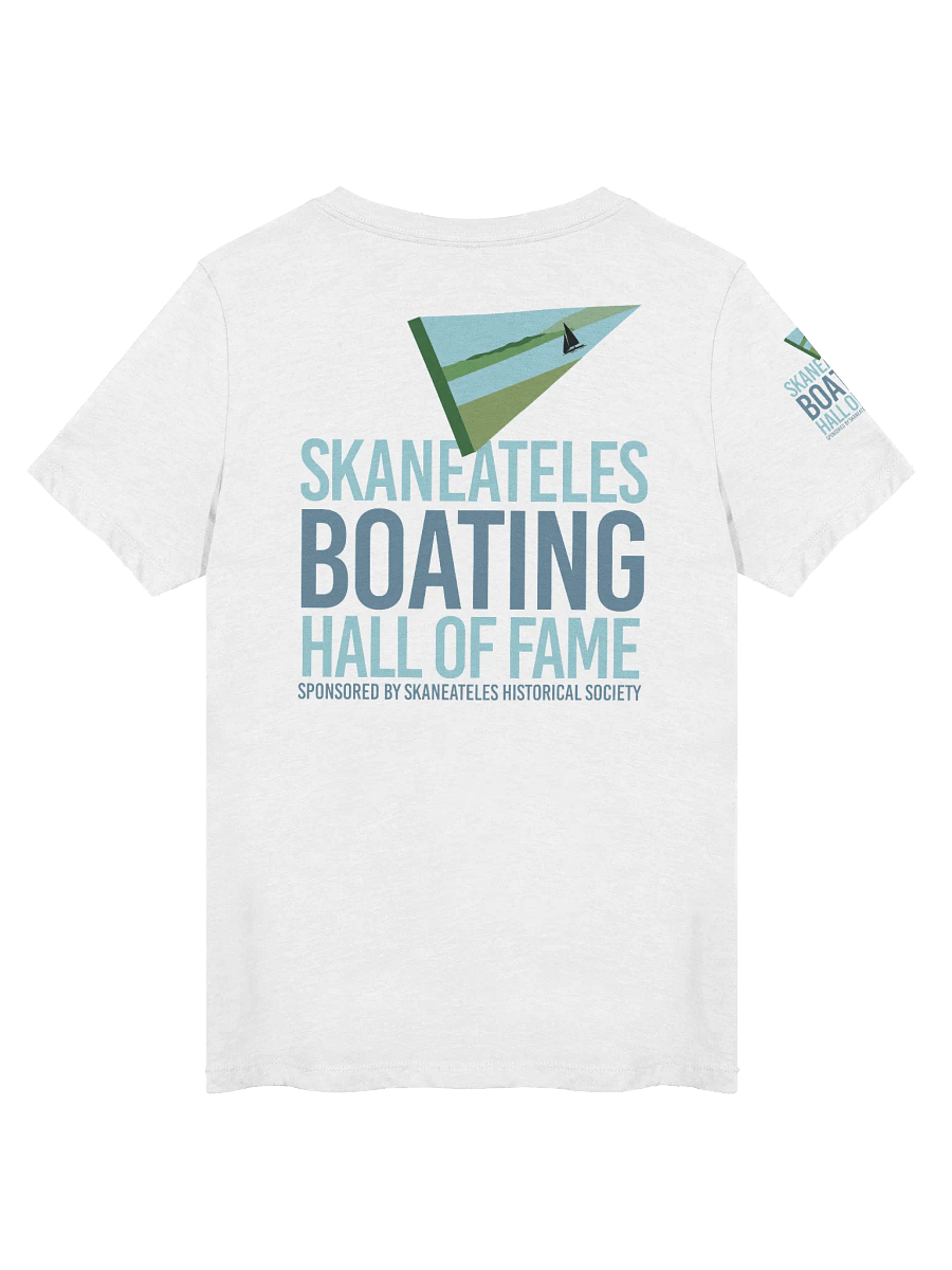 BHOF Sailboat Triangular Logo Women's V-Neck T-Shirt product image (5)