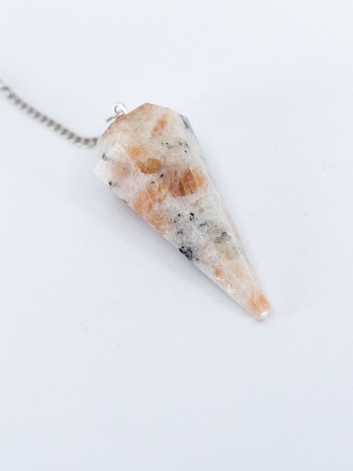 Sunstone Crystal Pendulum product image (1)