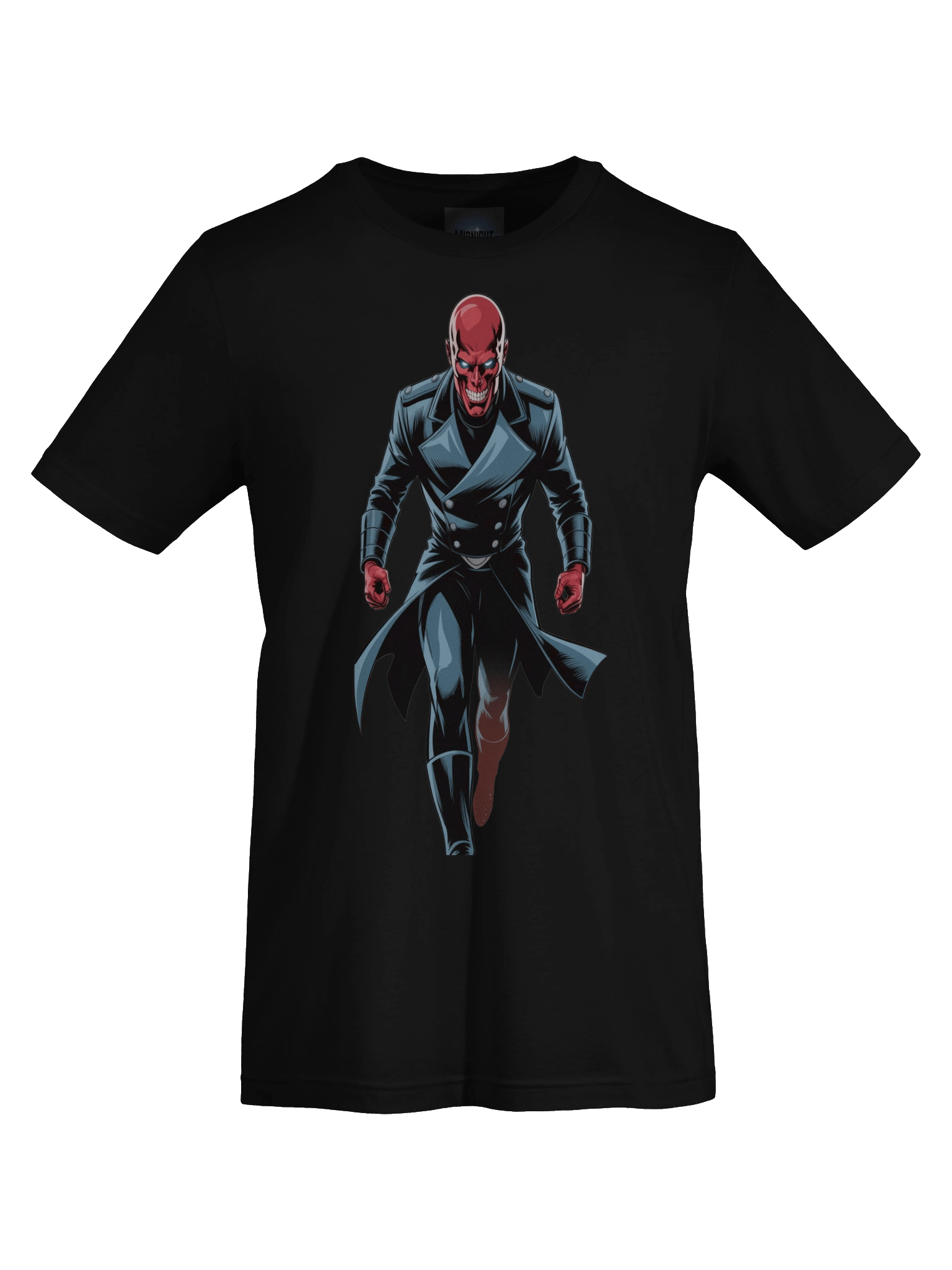 Scarlet Stride: Red Skull Supersoft Graphic T-Shirt product image (1)