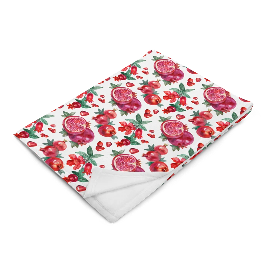 Pomegranate Pattern Blanket for Rosh Hashanah product image (6)