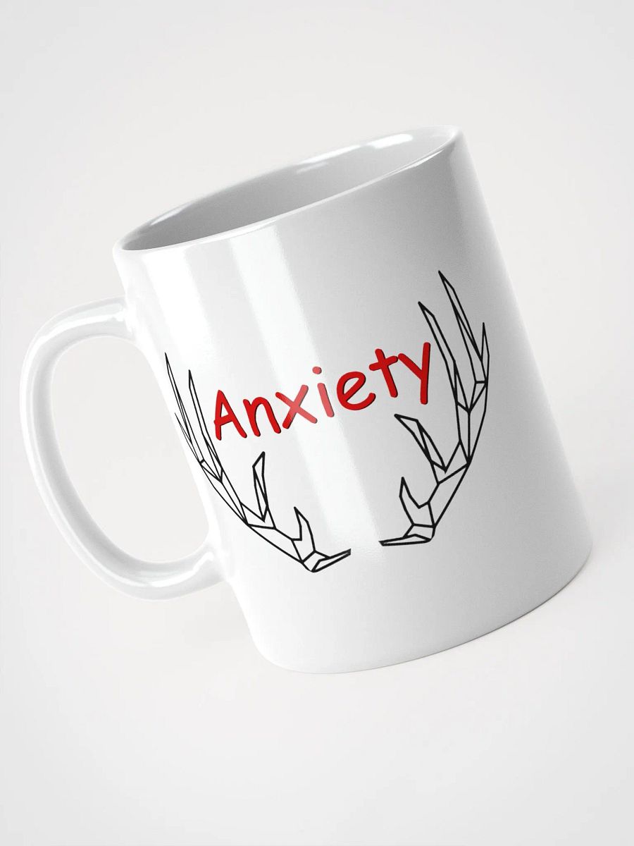 Anxiety Mug - White & Red product image (6)