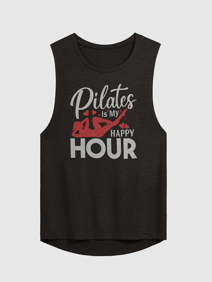 Pilates is My Happy Hour Muscle Tank - Bella+Canvas 8803 product image (2)