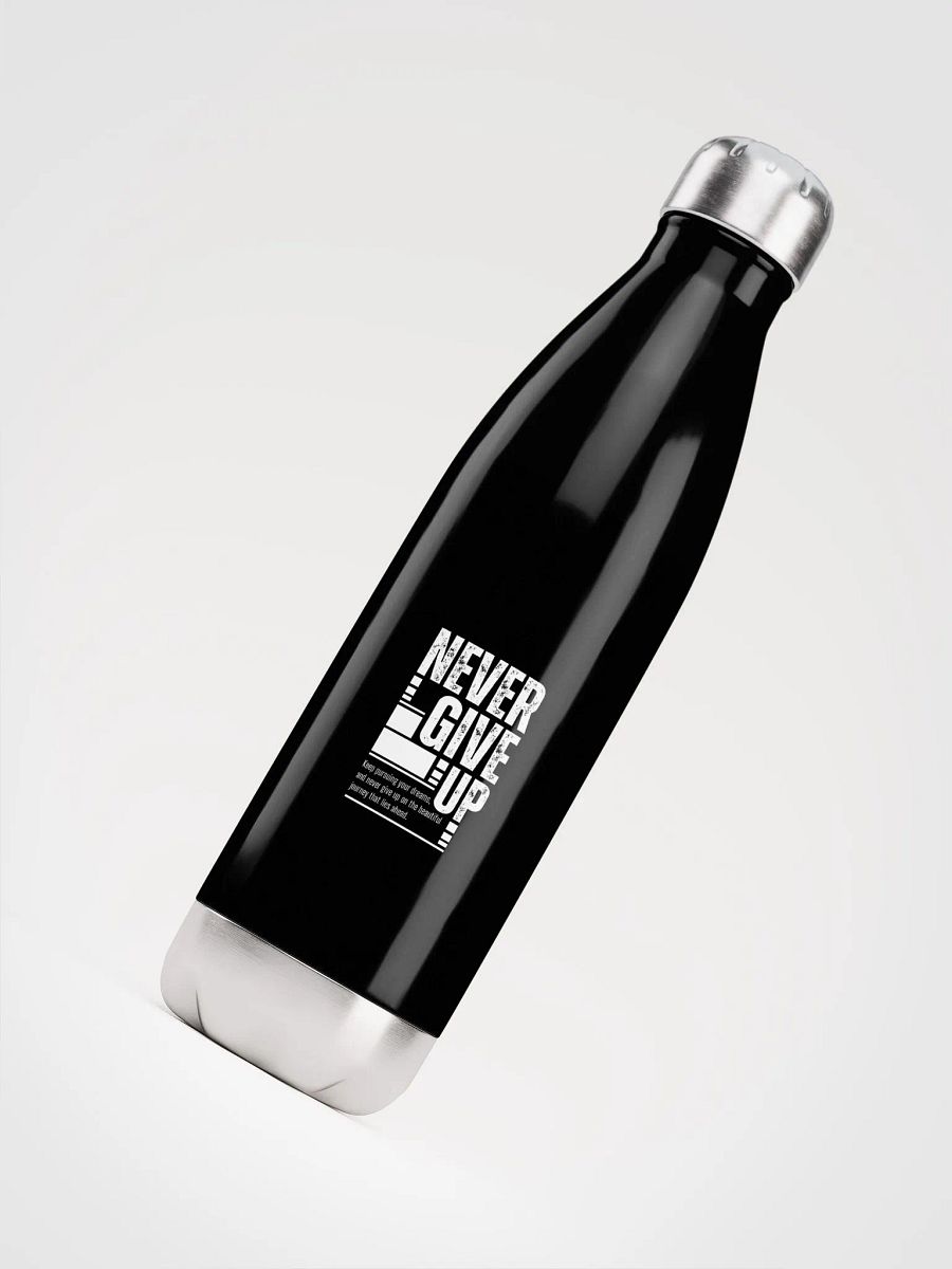 "Never Give Up" Motivational Water Bottle product image (4)