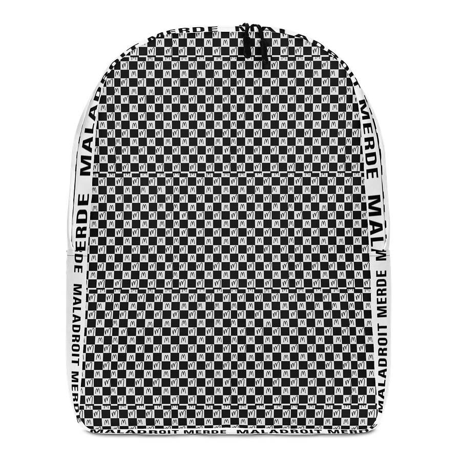 BLANC&NOIR CHECKERED BACKPACK product image (1)