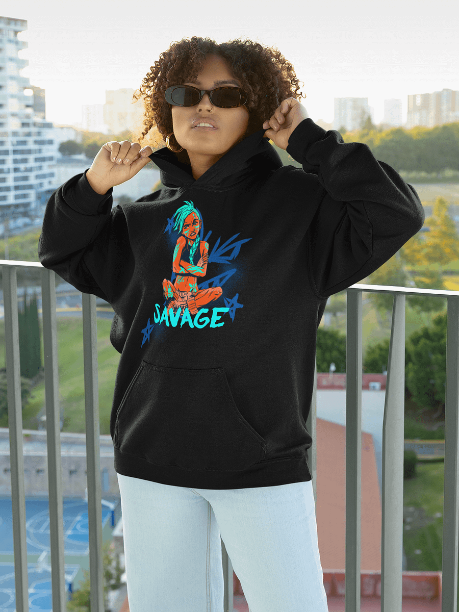 Savage Rebellion Graphic Hoodie product image (5)