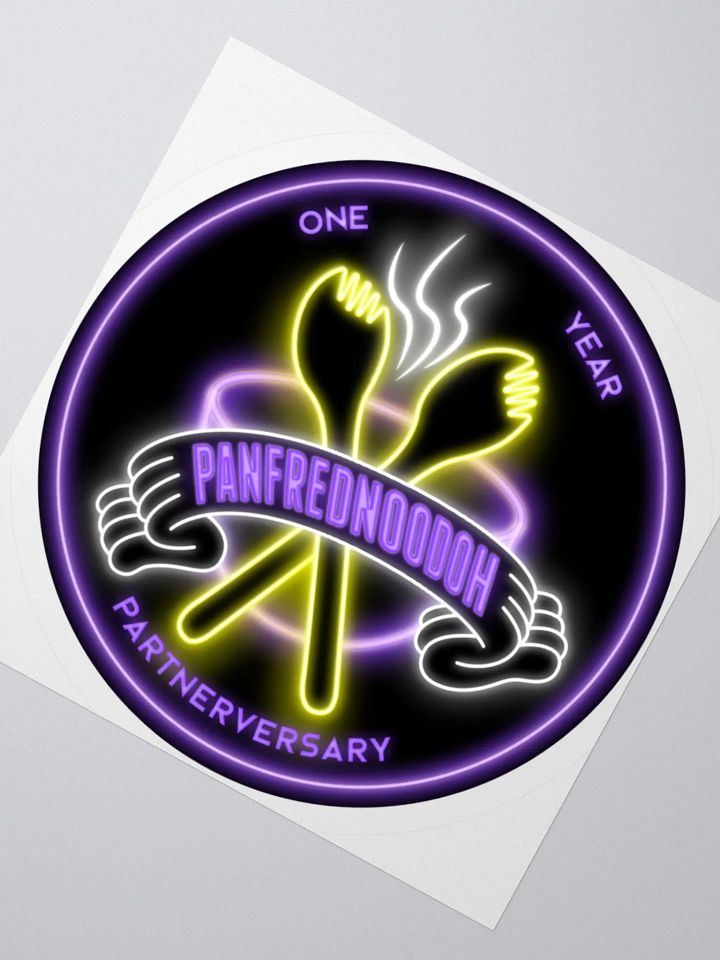 Limited Edition 1-Year Partnerversary Sticker product image (3)