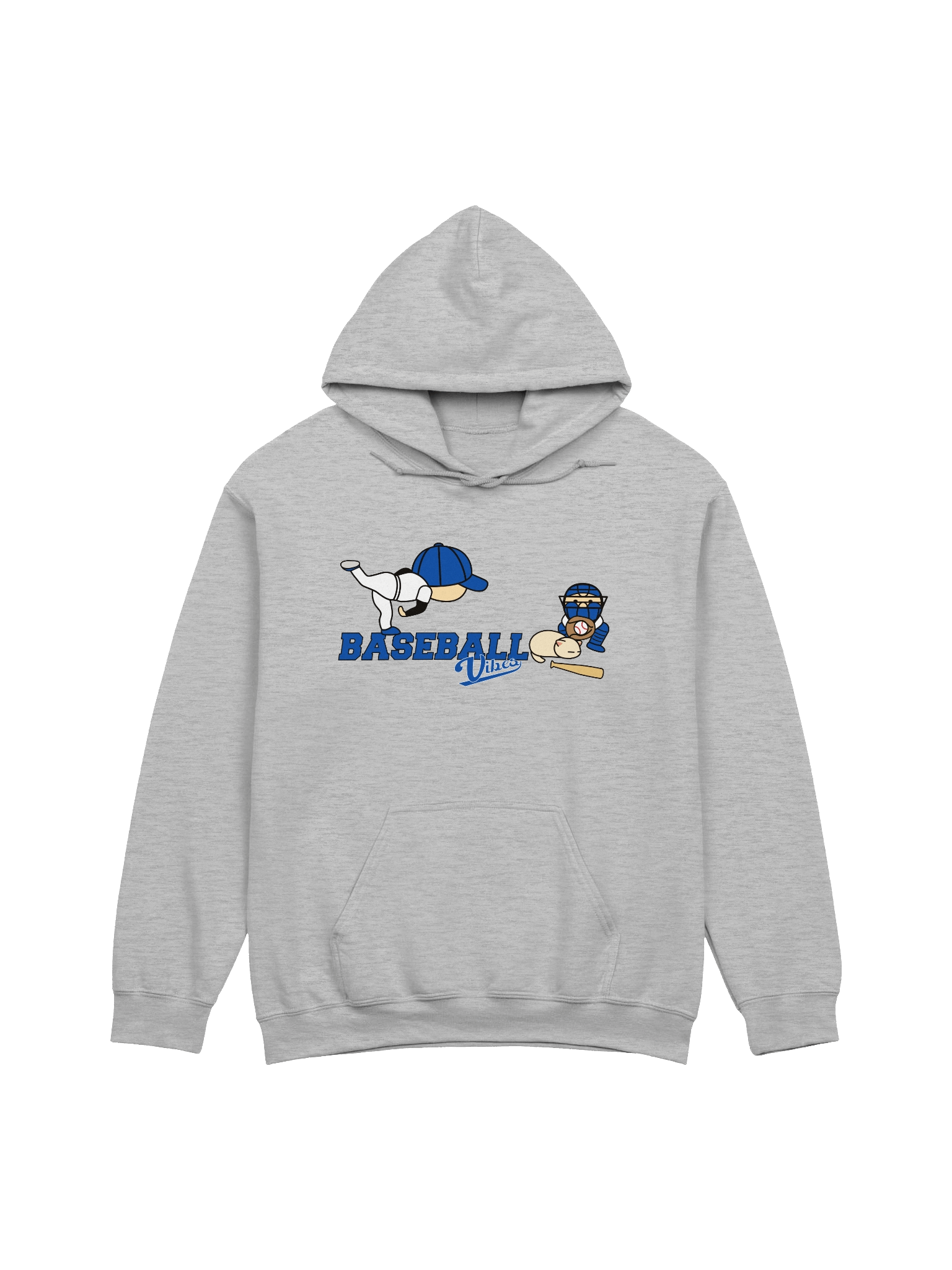 Baseball Cat (Baseball Vibes) - Unisex Adult Hoodie product image (5)
