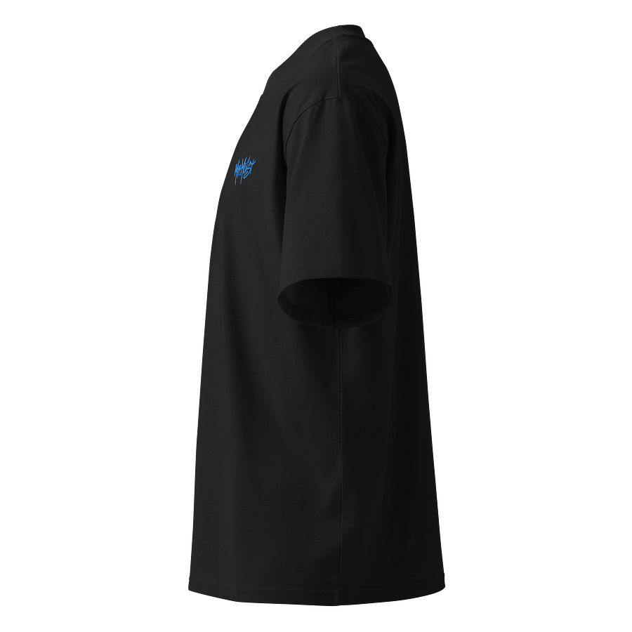 Oversized Mr Moist Blue Graffiti Embroidery product image (11)