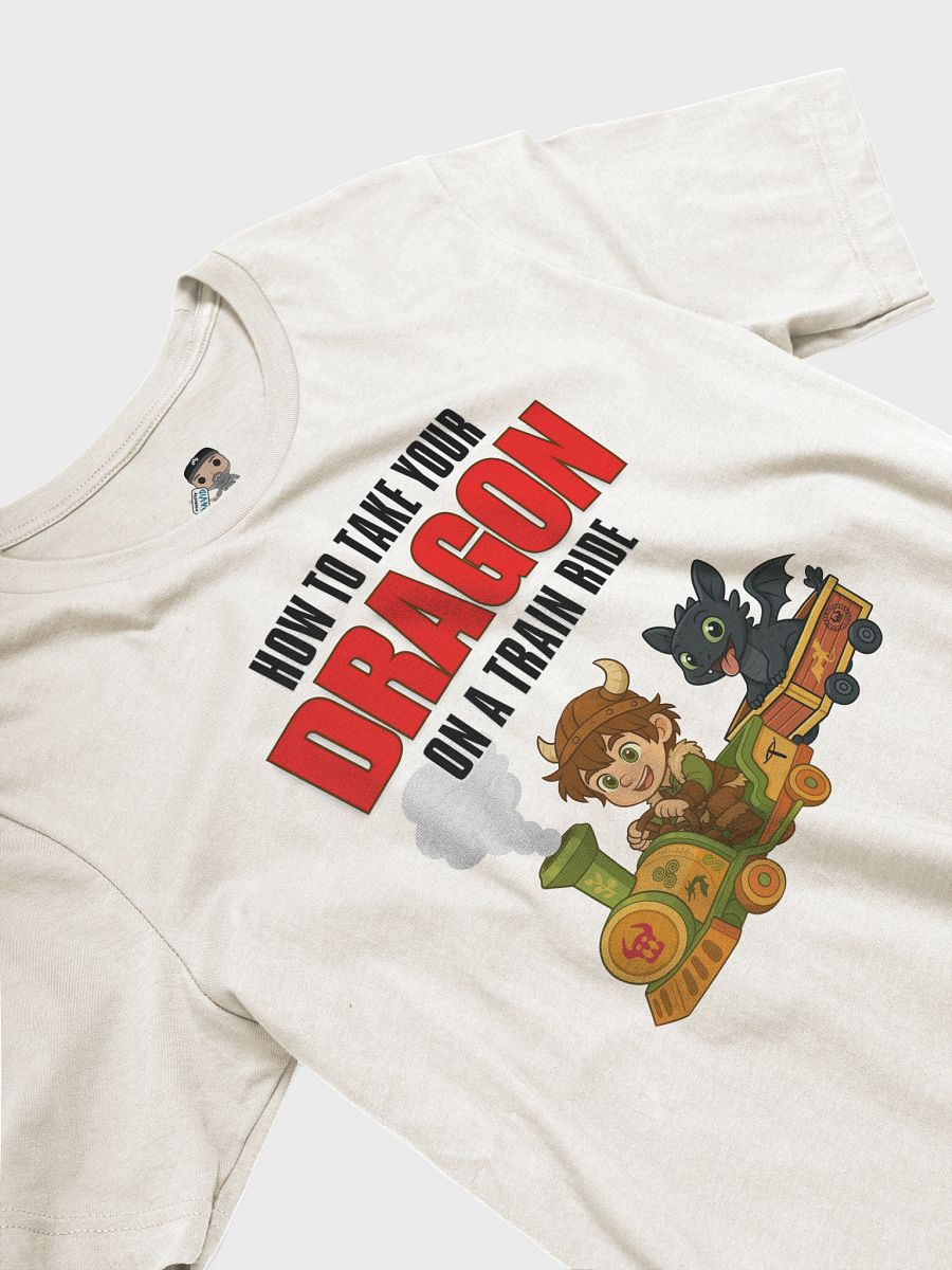 HOW TO TAKE YOUR DRAGON ON A TRAIN RIDE - TEE product image (2)