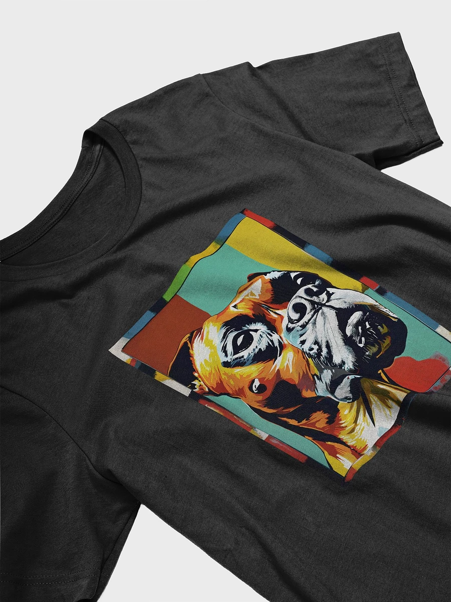 Colorful Boxer Dog T-Shirt #543 product image (4)