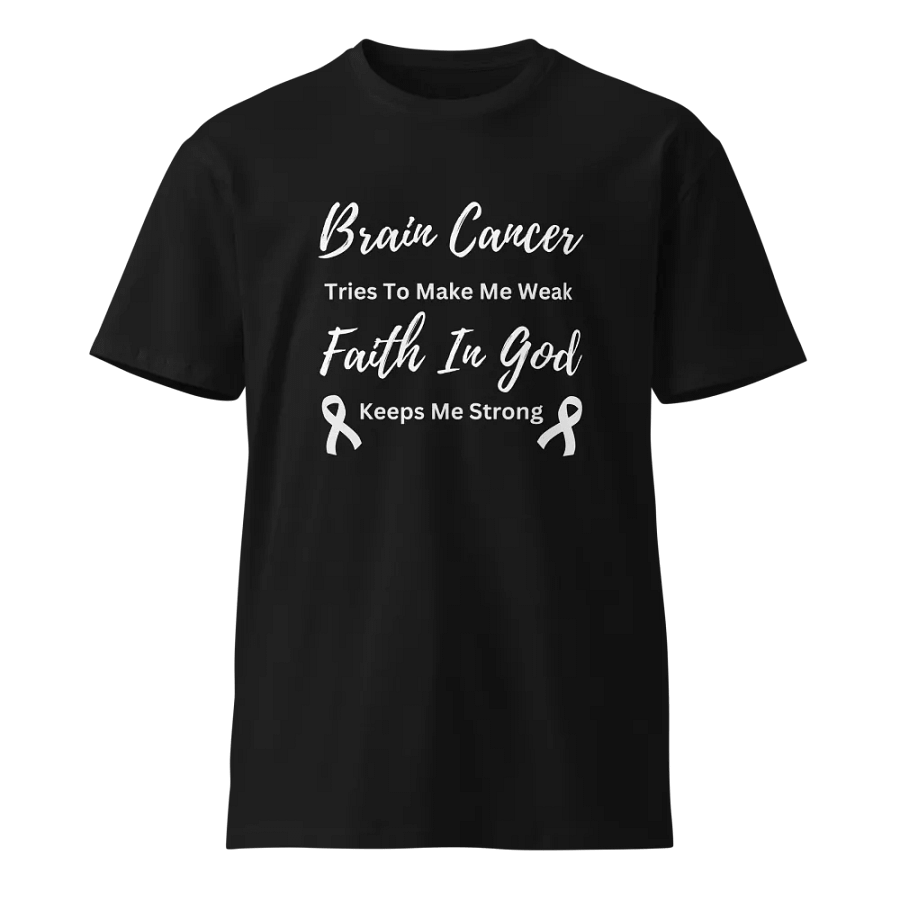 Brain Cancer Awareness Unisex Premium T-Shirt product image (1)