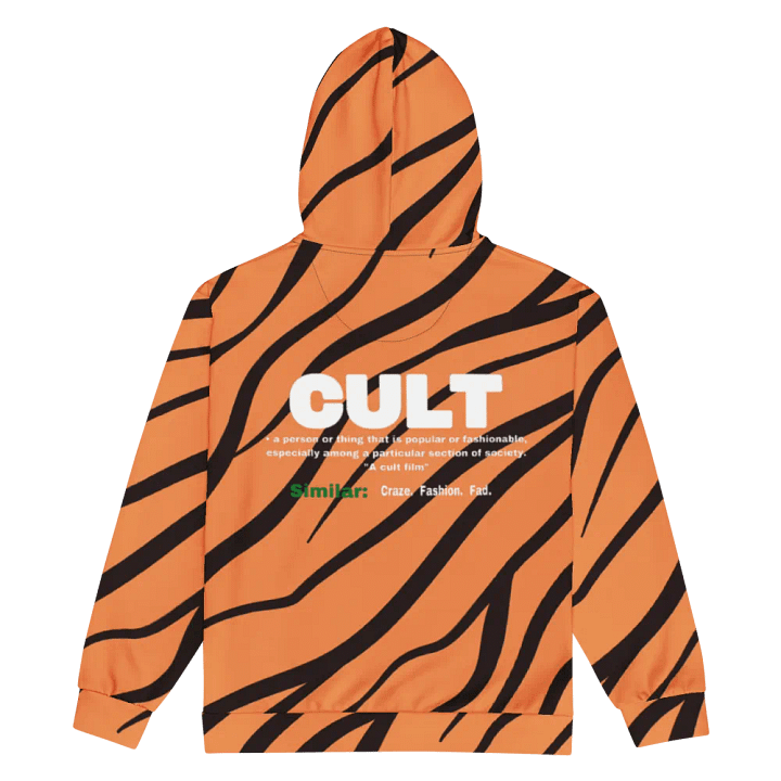 WHITE SKI MASK TIGER HOODIE product image (2)