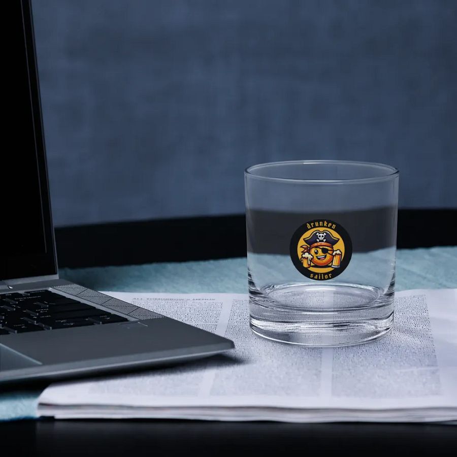 Drunken Sailor Rock Glass product image (11)