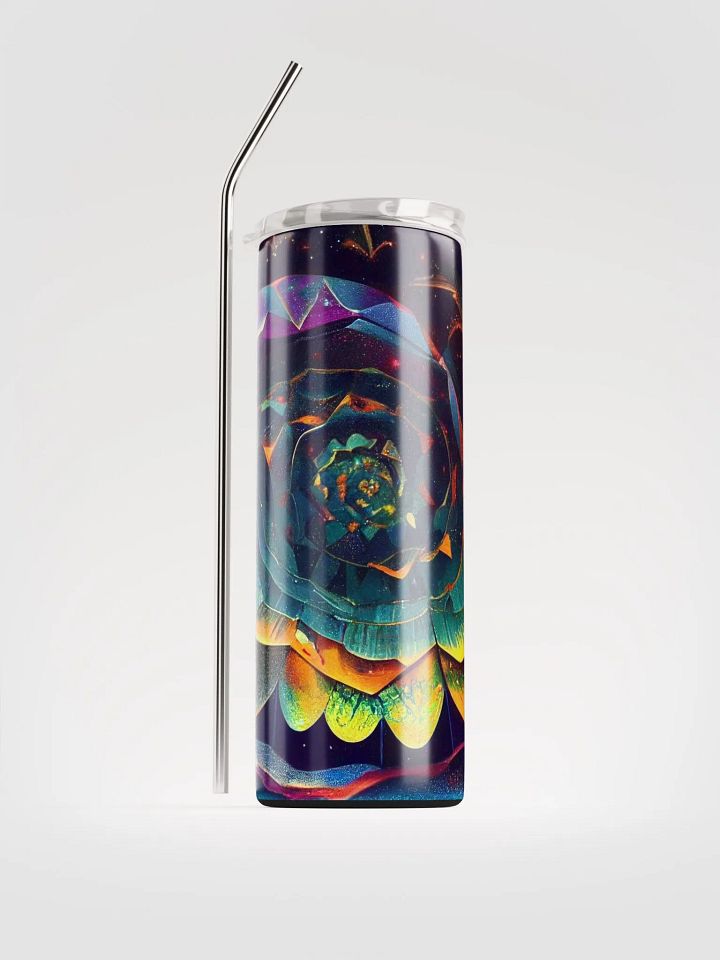 Vibrant Spiral Stainless Steel Tumbler product image (1)