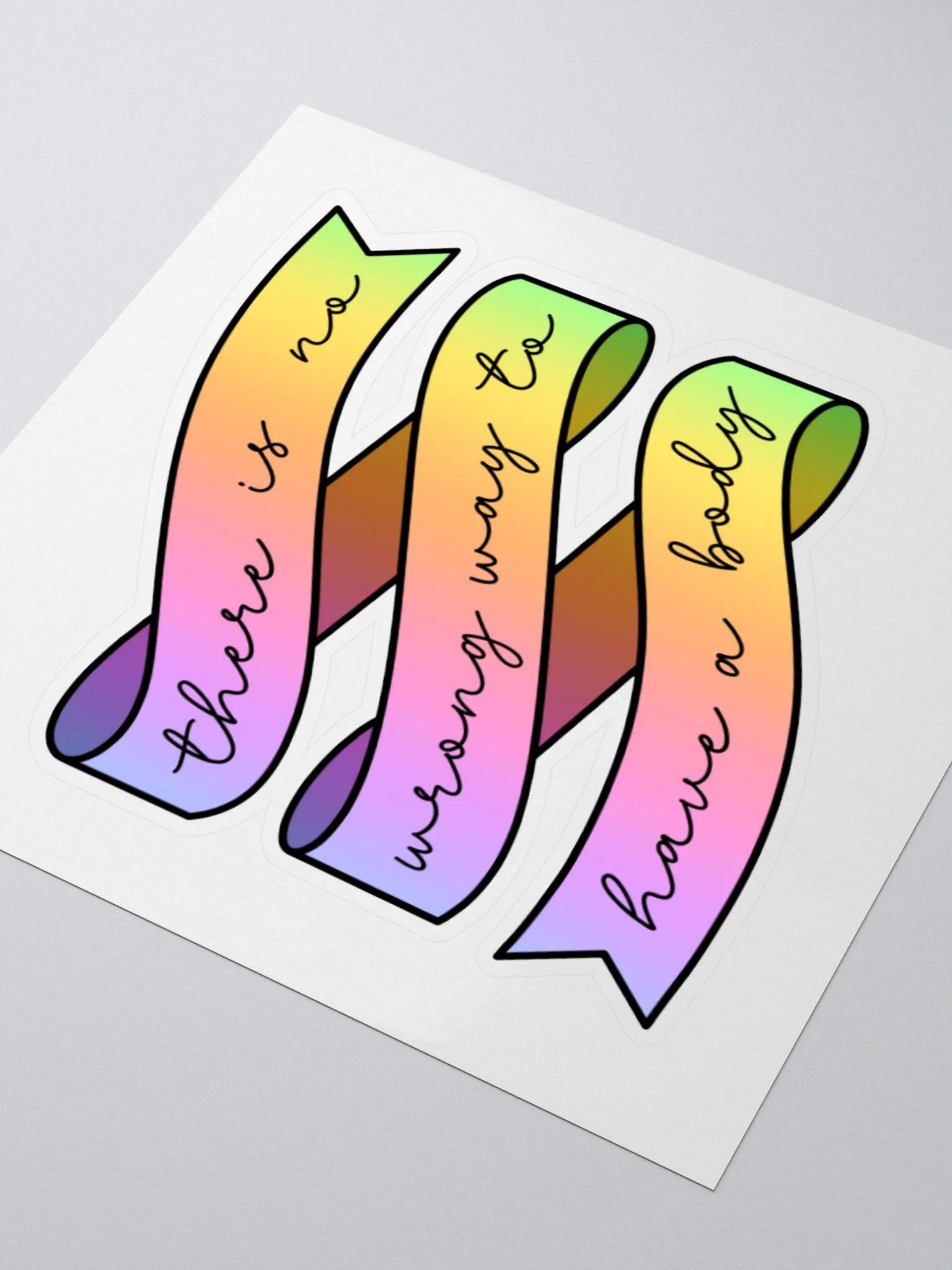 Body Positivity Sticker product image (3)