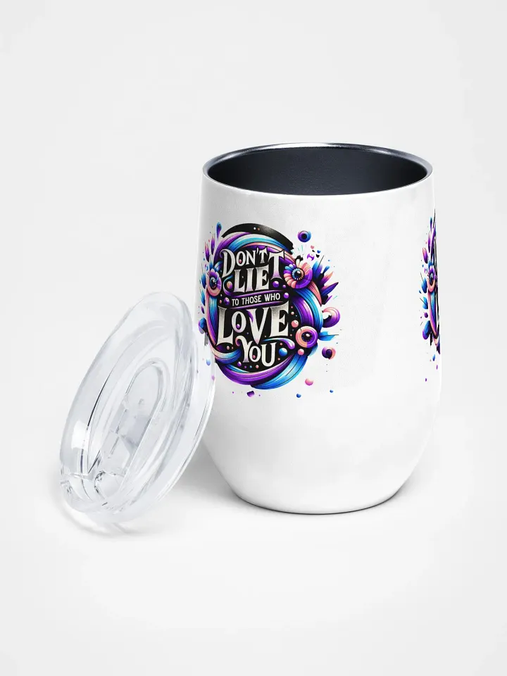 Vibrant Love Wine Tumbler product image (2)