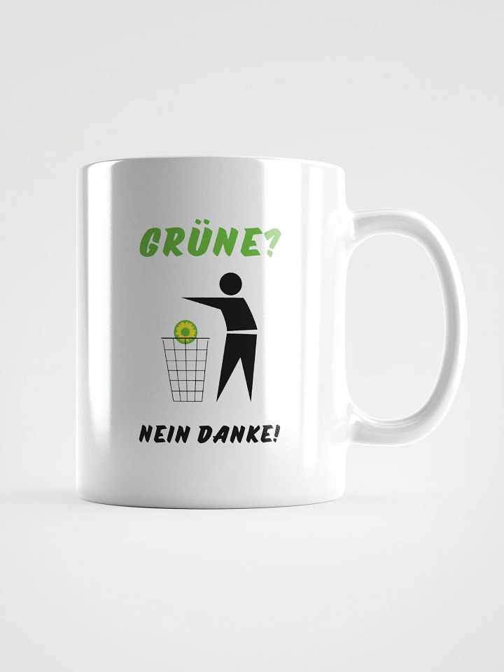 Lustige Kaffee Tasse/Becher | Grüne Nein Danke | Tasse mit Spruch Statement product image (1)